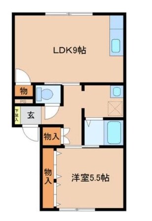 ゲゼルチトセの物件間取画像